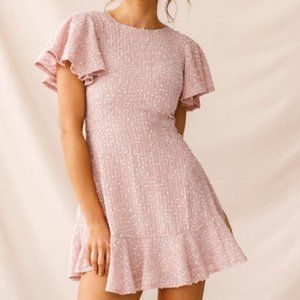 Empire Dress Blush - Selfie Leslie